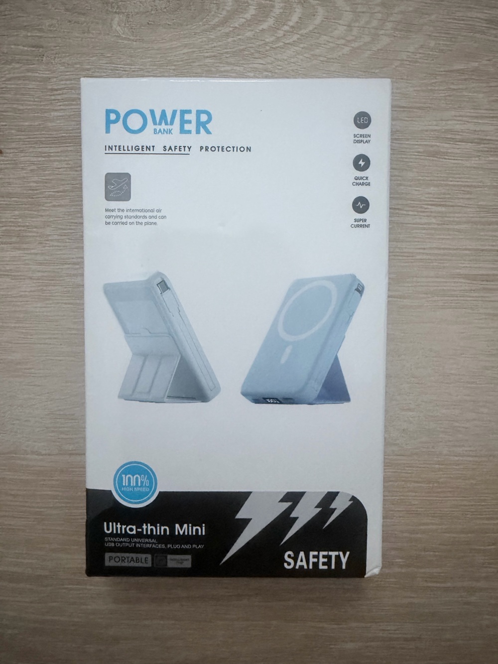 MagSafe Wireless Charging Foldable Stand - Light Blue